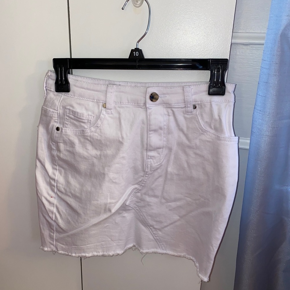 White skirt